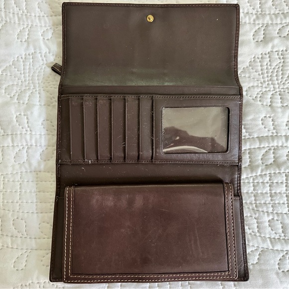 Coach leather wallet - Picture 2 of 6